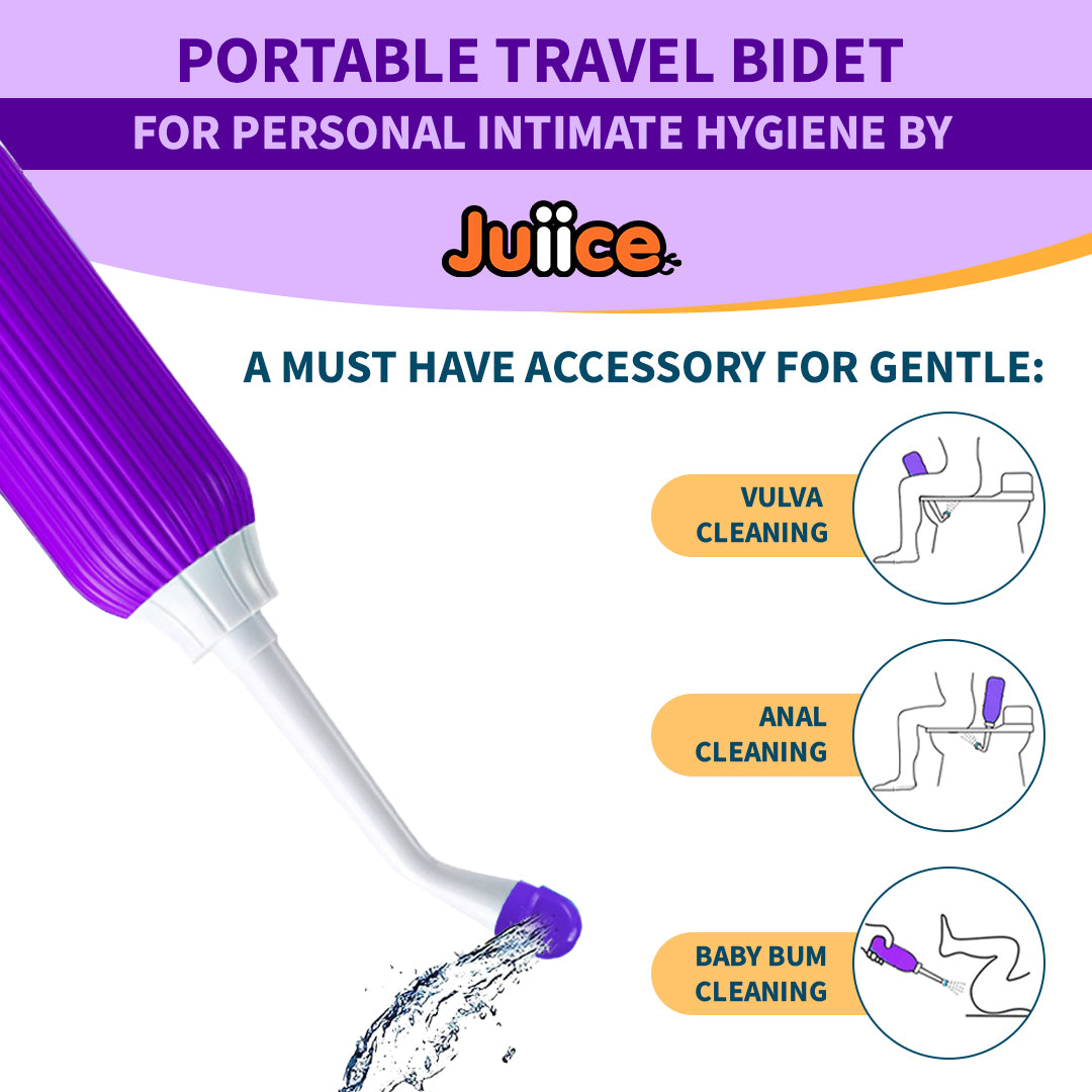 Portable Bidet : Upside Down Peri Bottle