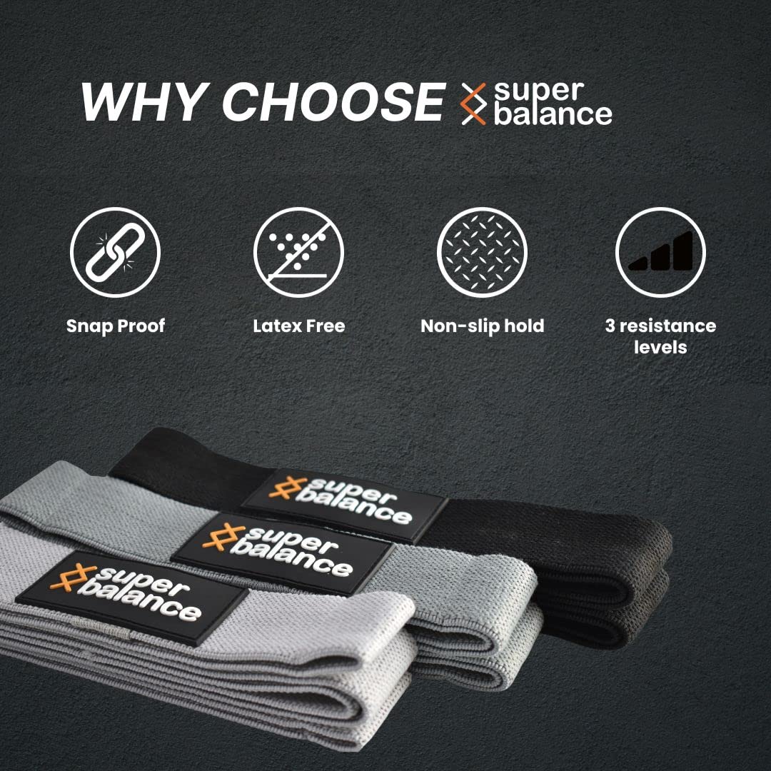 Super Balance Fabric Resistance Bands