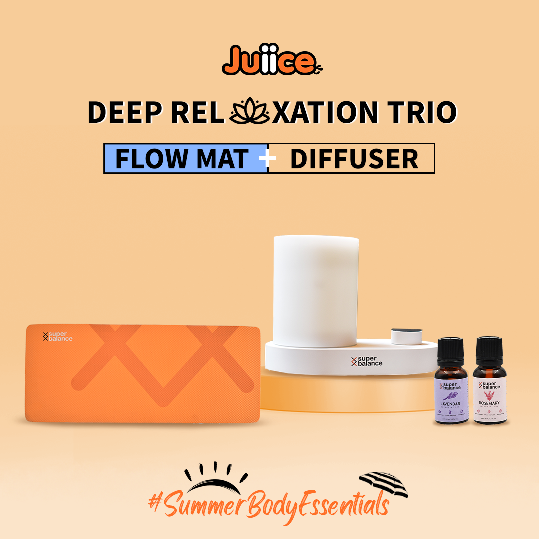Deep Relaxation Trio ( FREE : Juiice 21 Days Holistic Fitness Program )